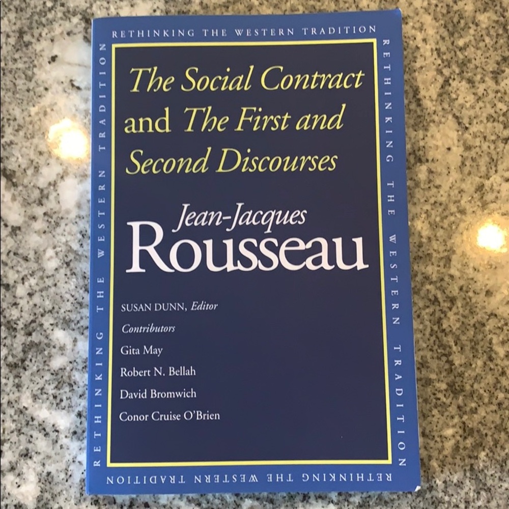 Social Contract & The First and Second Discourses